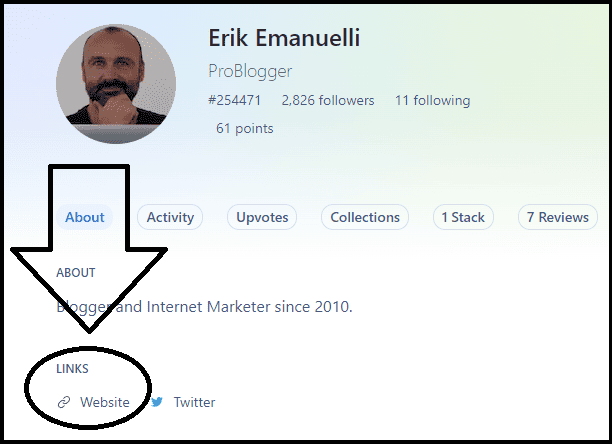 Erik Emanuelli profile on ProductHunt