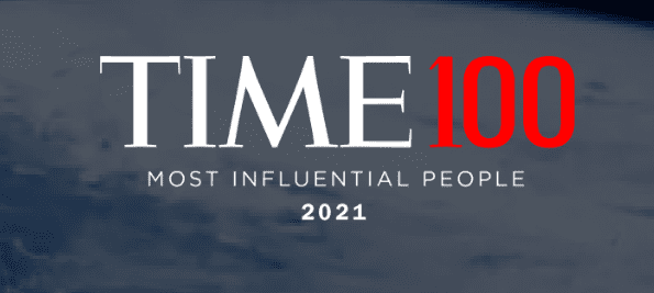 Example of Curated Rankings post: "TIME 100 Most Influential People 2021"