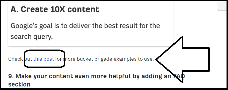 Bucket brigade post by Erik Emanuelli mentioned on the Ahrefs blog