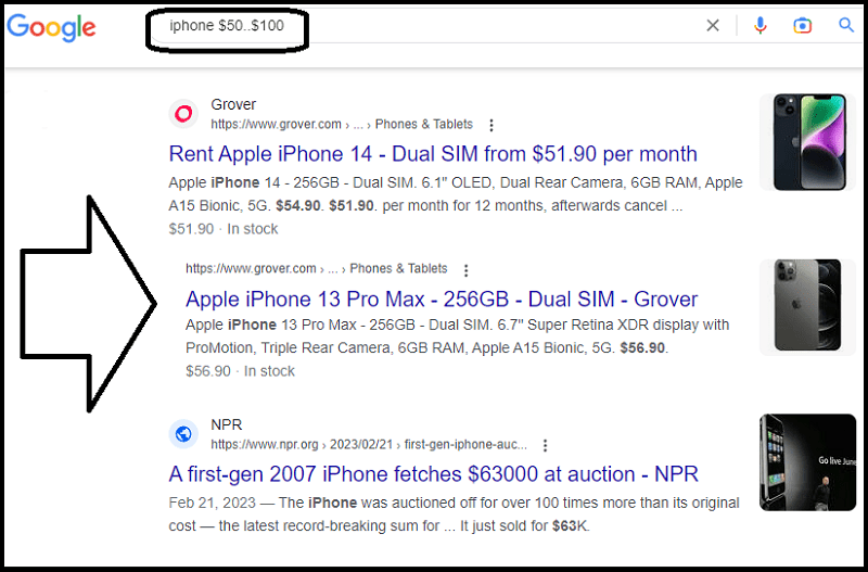 Search results for the operator "iphone $50..$100"